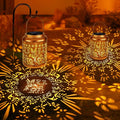 Brizled Hummingbird Solar Lanterns, 2 Pack Outdoor Lanterns Christmas Birthday by Brizled