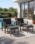 AECOJOY Aluminum Patio Furniture Armchair by AECOJOY