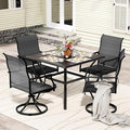 LEVELEVE 5 Piece Outdoor Patio Dining Set by Enjoyyourlife