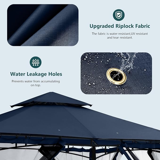 MASTERCANOPY Outdoor Garden Gazebo - Image 3