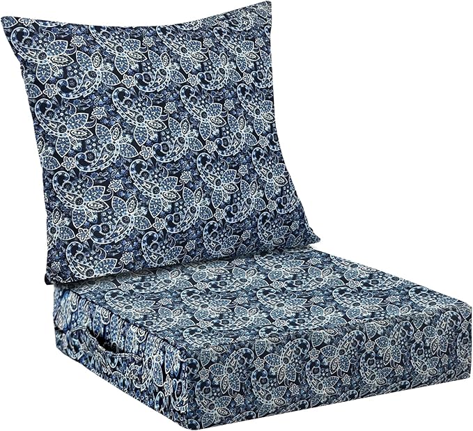 Outdoor Cushions for Patio Furniture, Outdoor Seat Cushion Set 24 x 24 x 5.75 by IPYNBAP