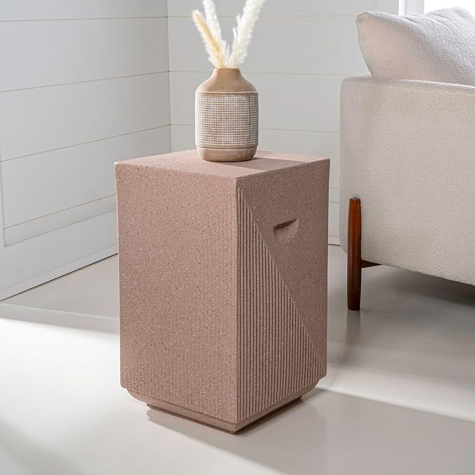 JONATHAN Y TBL1104C Adrian 20.75" Contemporary Minimalist Square Indoor/Outdoor - Image 6