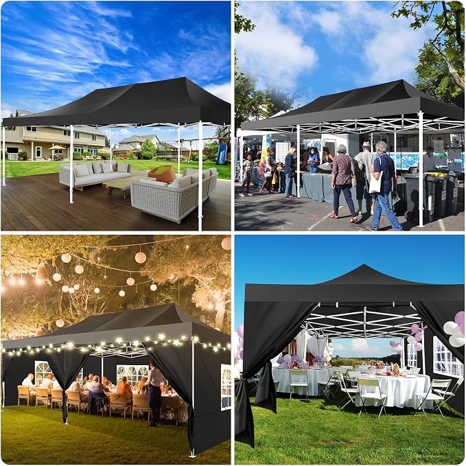 COBIZI Pop up Canopy Tent 13x26 Heavy Duty Gazebo - Image 7