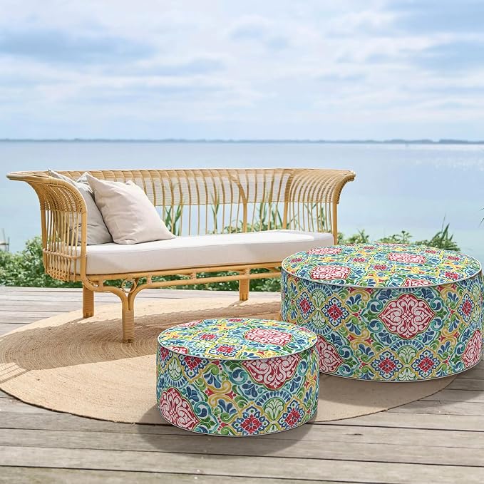 Inflatable Ottoman Stool D31 xH14 - Image 2