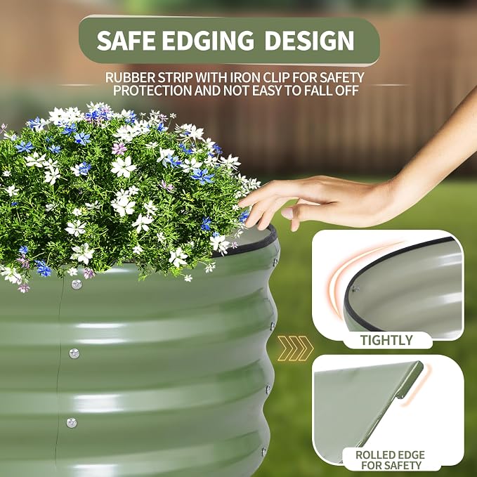 Galvanized Raised Garden Bed - Image 2