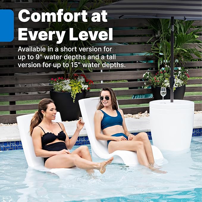 Step2 Vero Pool Chair, Fade-Resistant, Waterproof Patio Furniture - Image 6