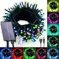 Solar String Lights Outdoor Waterproof 40Ft, 18 Colors Changing 100 LED by Hozplex