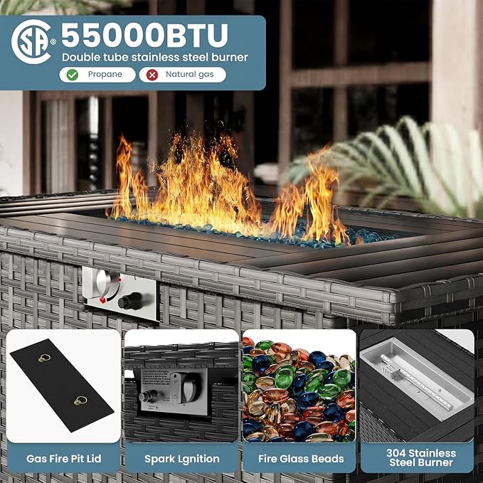 7 Piece Patio Furniture Set - Image 3