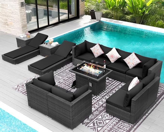 NICESOUL 13 Piece Outdoor Seating - Image 2
