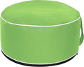 QILLOWAY Indoor/Outdoor Inflatable Stool, Round Ottoman, All Weather Foot Rest by QILLOWAY