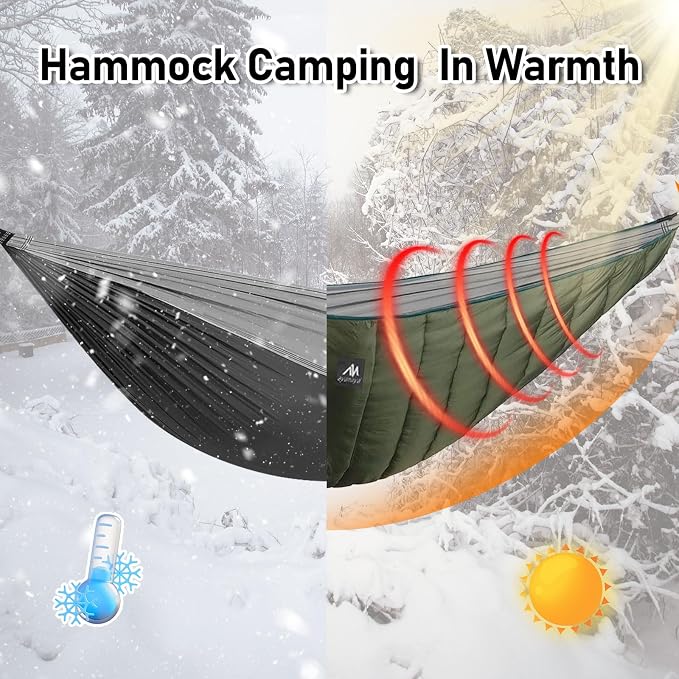 AYAMAYA Single & Double Hammock Underquilt Full Length Big Size Under Quilts - Image 2