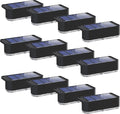 Peasur Solar Fence Lights Outdoor, 12 Pack Step Light Solar Powered, Waterproof by Peasur