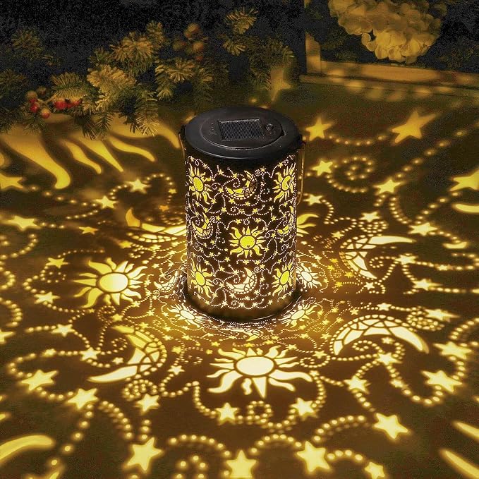 Outdoor Solar Lanterns Garden Decor Hanging Solar Lantern Lights Waterproof by Season2Season