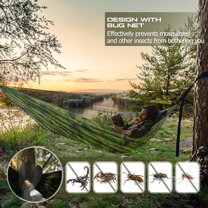 Camping Hammock, Portable Hammocks - Image 5