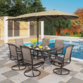 PHI VILLA 8 Piece Patio Dining Set by PHIVILLAThepioneerofcomfortablehouseholdsupplies
