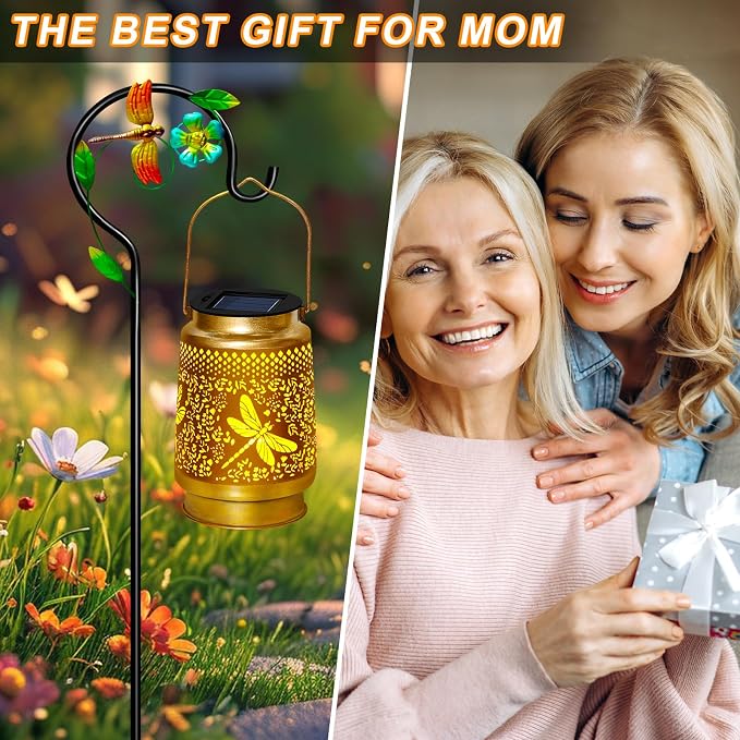 2 Packs Dragonfly Solar Lanterns Outdoor Waterproof - Image 6