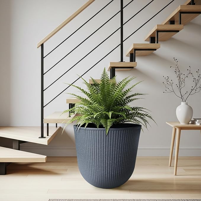 WORTH Garden Round Large Planter Pot 1-Pack - Image 6