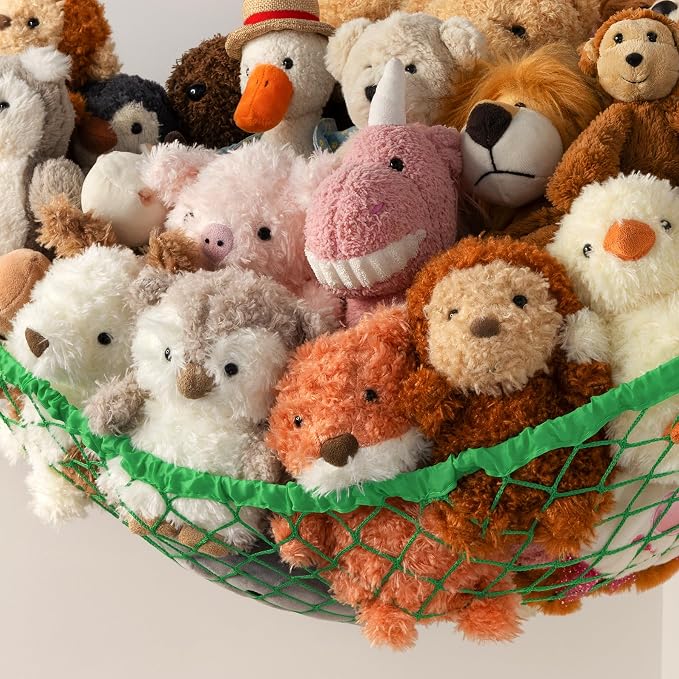 Stuffed Animal Storage Hammock Net Corner - Image 6