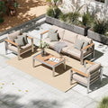 Aluminum Outdoor Patio Furniture Set by Oasbira