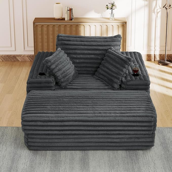 5-In-1 Oversized Chaise Lounge Chair Indoor - Image 8