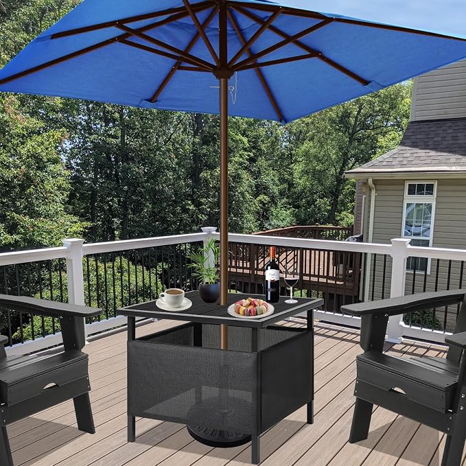 LZRS Adirondack Square Outdoor Side Table - Image 2