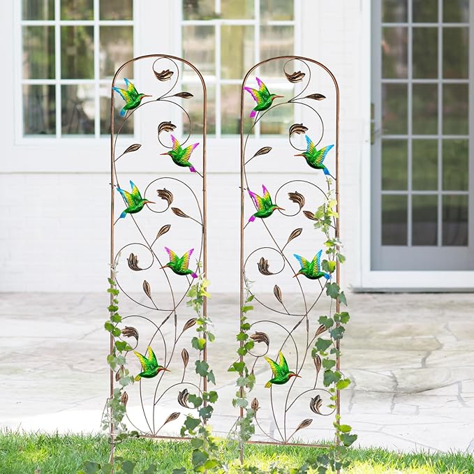 LEWIS&WAYNE 2 Pack Metal Garden Trellis - Image 6