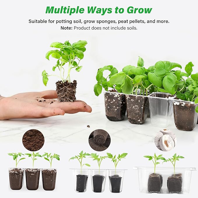 Bonviee 5-Pack Seed Starter Trays - Image 5