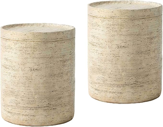SUNBURY Set of 2 Outdoor Side Tables by SUNBURY