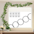 24 Pcs Chain Trellis for Climbing Plants, 120 Inch Long Metal Plant Trellis by FHWTY