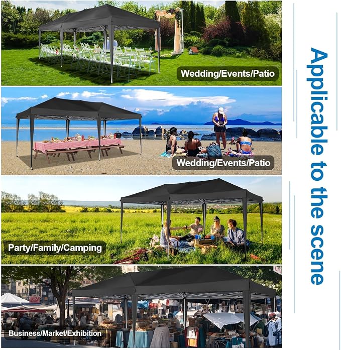 COBIZI Canopy 10x20 Pop Up Canopy Tent - Image 9