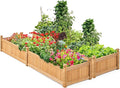 Yaheetech 90.5″ L×23.5″ W×16″ H Wooden Raised Garden Bed, Horticulture Wood by Yaheetech