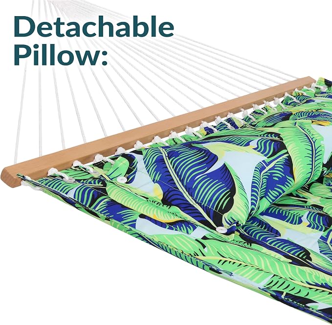 Sunnydaze Quilted Outdoor Hammock - Image 7