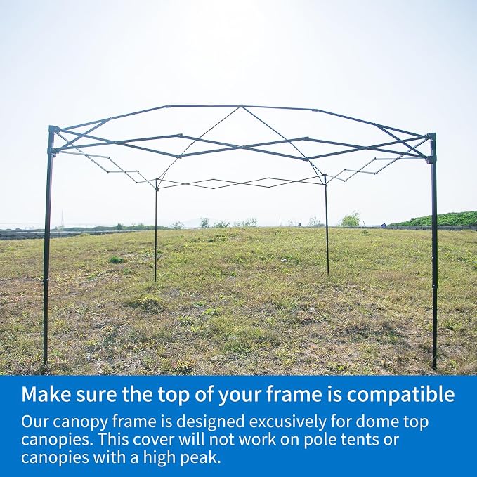 MOQI 10x10 Canopy Replacement Top Cover - Image 4