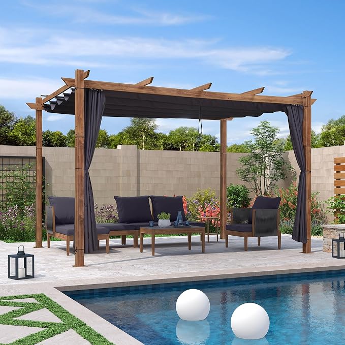 PURPLE LEAF 10' x 13' Pergola - Image 2