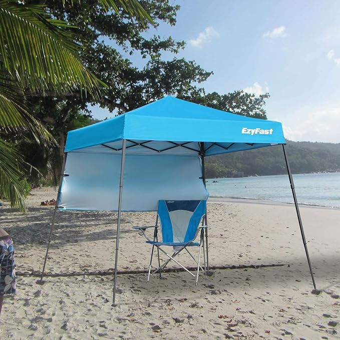 EzyFast Ultra Compact Backpack Canopy, Pop Up Shelter, Portable Sports Cabana - Image 3