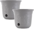 Suncast 2 Pack 300 Foot Heavy Duty 5 Gallon Decorative Plastic Hose Pot by Suncast