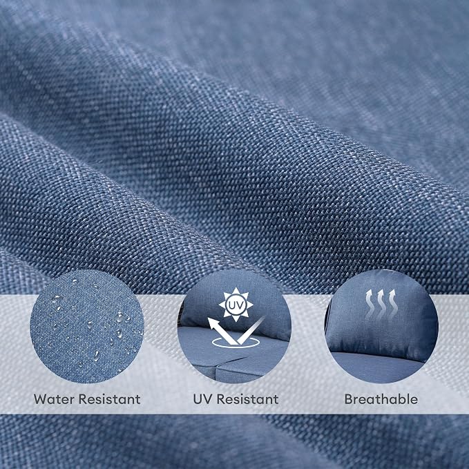 ovios Patio Cushion Covers, Waterproof Cushion Cover - Image 3