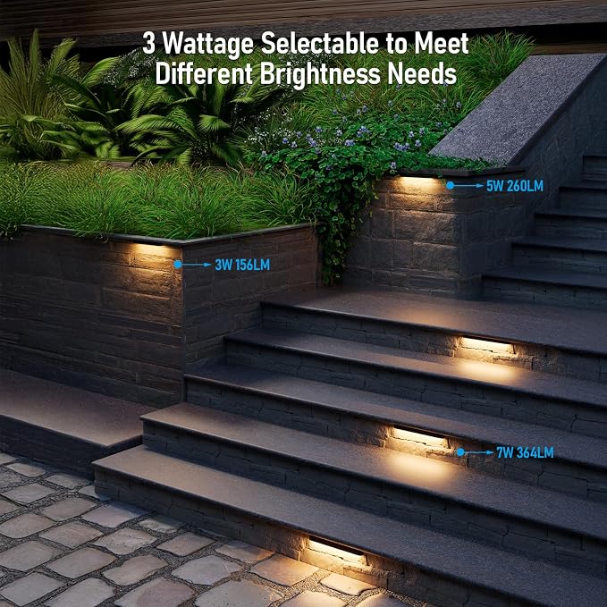 LEONLITE 12 Inch LED Hardscape Lighting, Update Retaining Wall Light, LED - Image 2