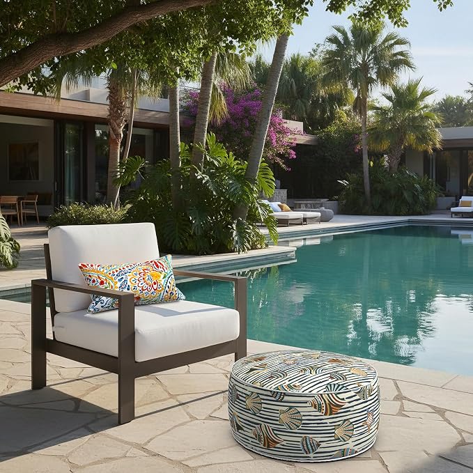 LVTXIII Indoor/Outdoor Inflatable Ottoman - Image 2