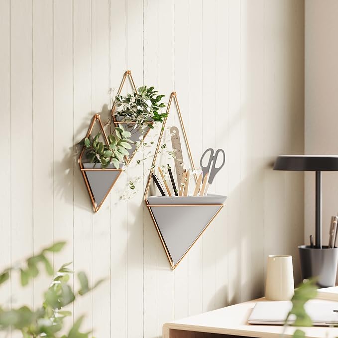 Umbra Trigg Hanging Planter Vase Wall Decor, Faux Plants, and More - Image 3
