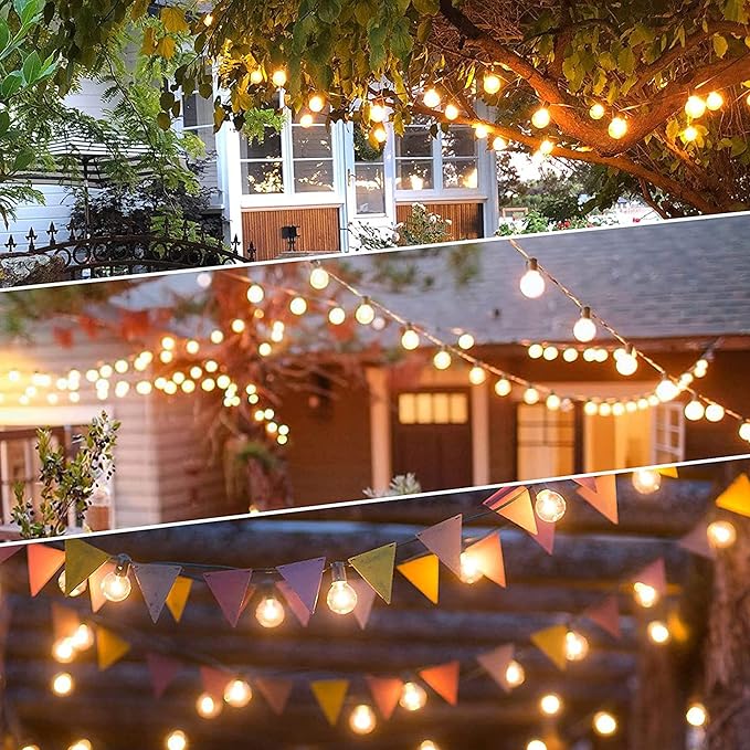 Outdoor String Lights 200FT Waterproof Globe String Lights - Image 7