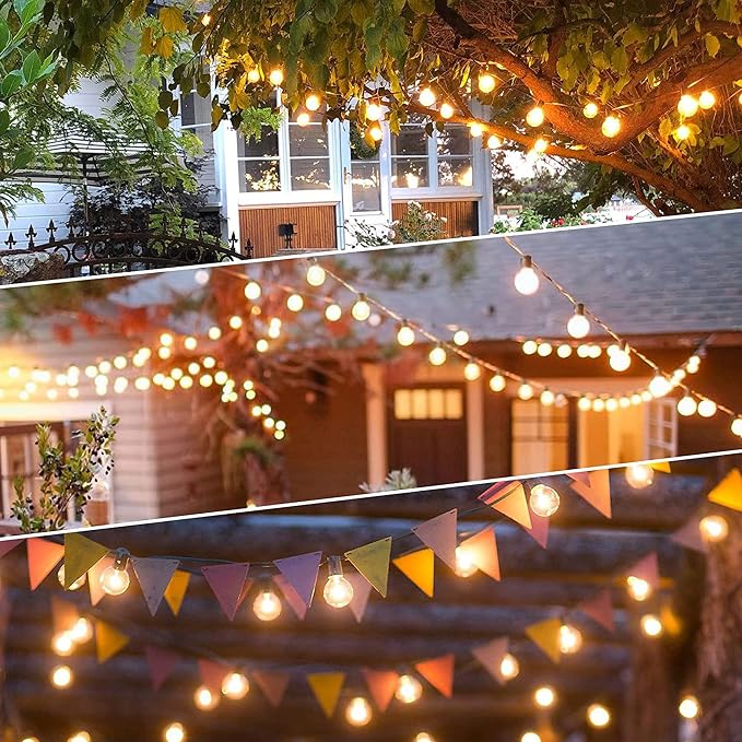 DAMAING Outdoor 100FT Globe String Lights - Image 6