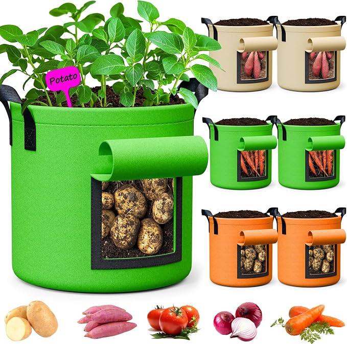 5 Gallon Potato Grow Bags by RVZHI