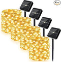 4-Pack Solar Fairy Lights Outdoor, 800 LEDs 264FT Extra-Long Solar String Lights by SyouHome
