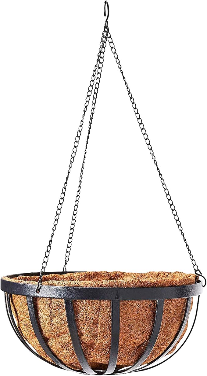 Arcadia Garden Products CB42 12" Solstice Round Hanging Basket - Image 2