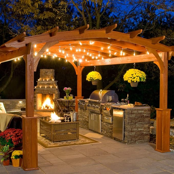 Mlambert 3 Color Outdoor LED Dimmable String Lights - Image 6