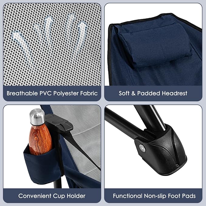 Tangkula Hammock Camping Chair, Portable Camp Chair - Image 7