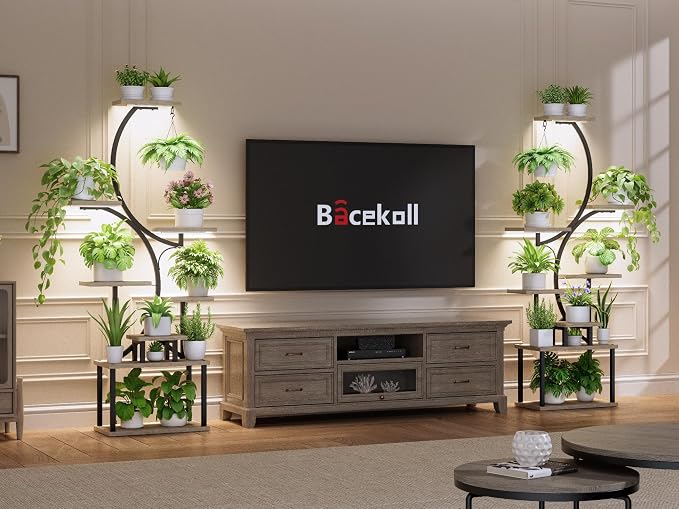 Plant Stand Indoor with Grow Lights - Image 4