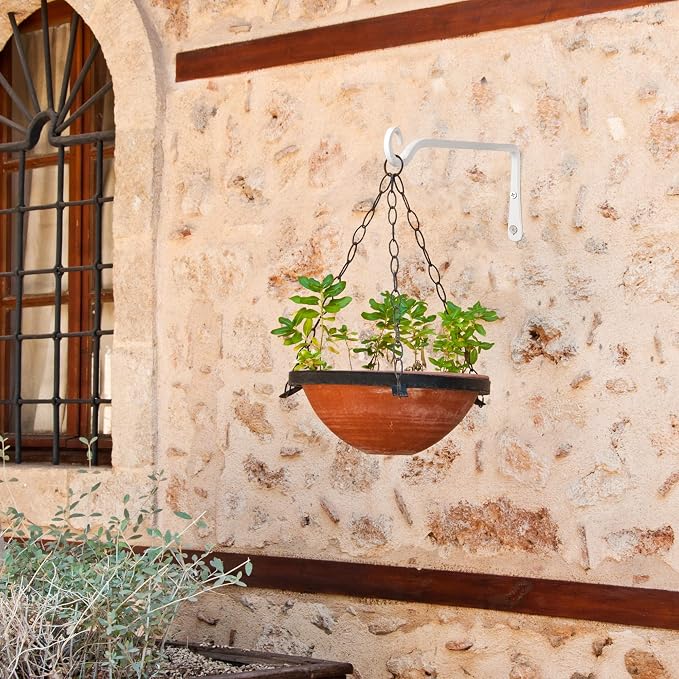 Plant Hanger Indoor/Outdoor 10 inch Metal Wall Plant Hook Decorative Plant - Image 5