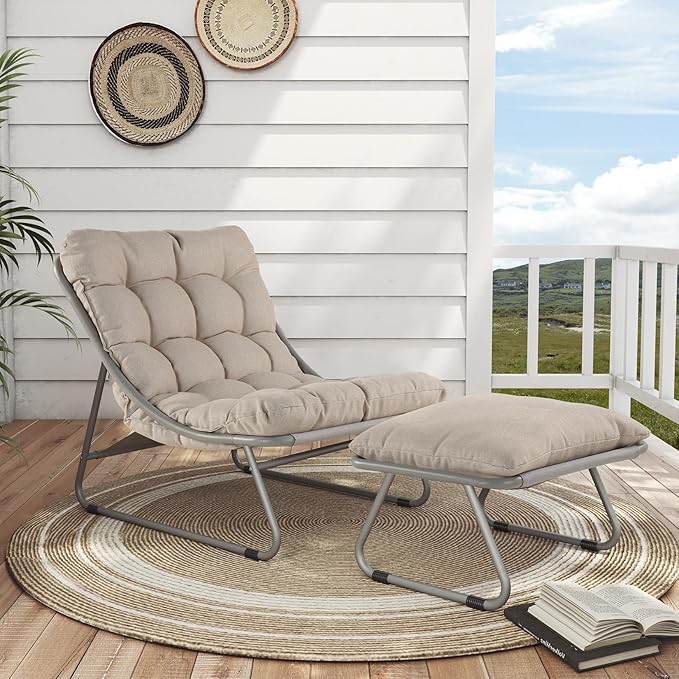 Grand patio Outdoor Lounge Chair by GrandPatio
